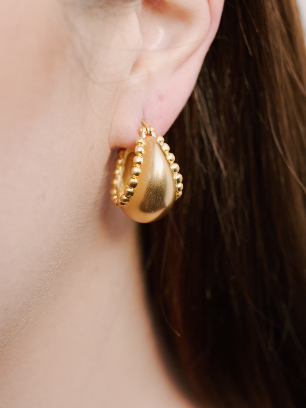 JASMINE HOOP EARRINGS