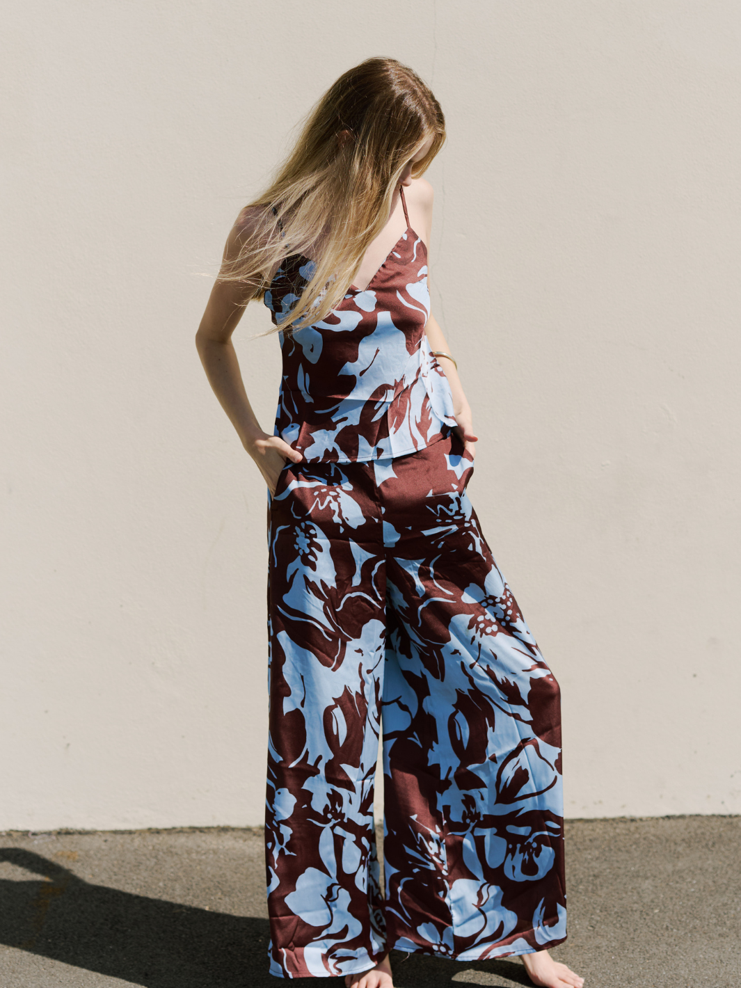 AQUINA SATEEN PANT