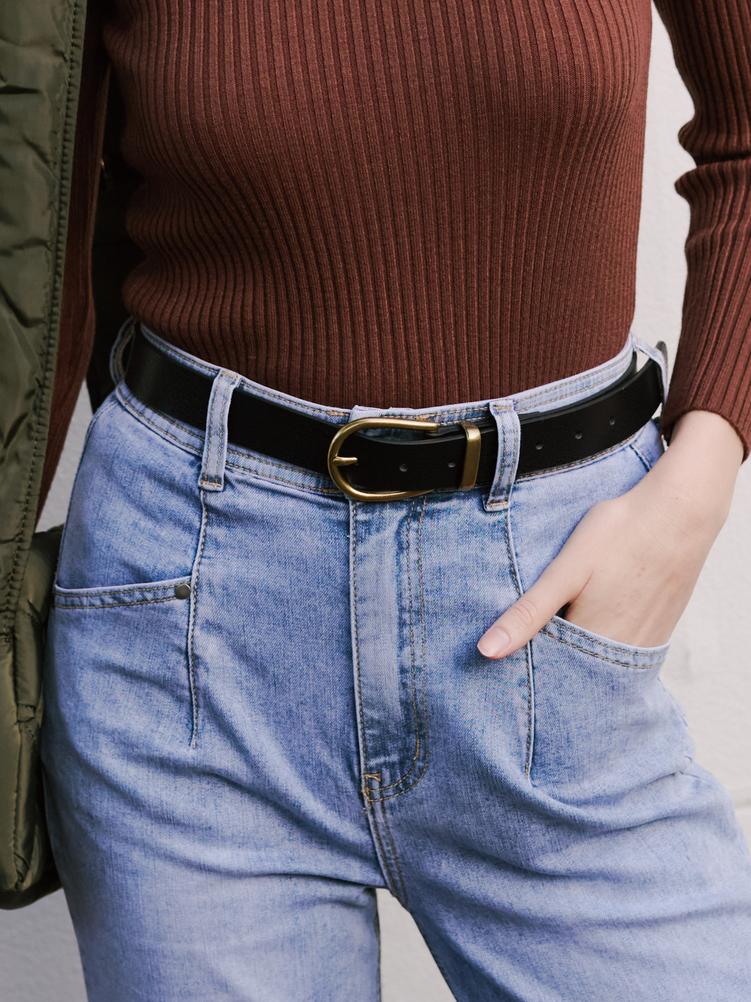 LEATHER SIERRA BELT