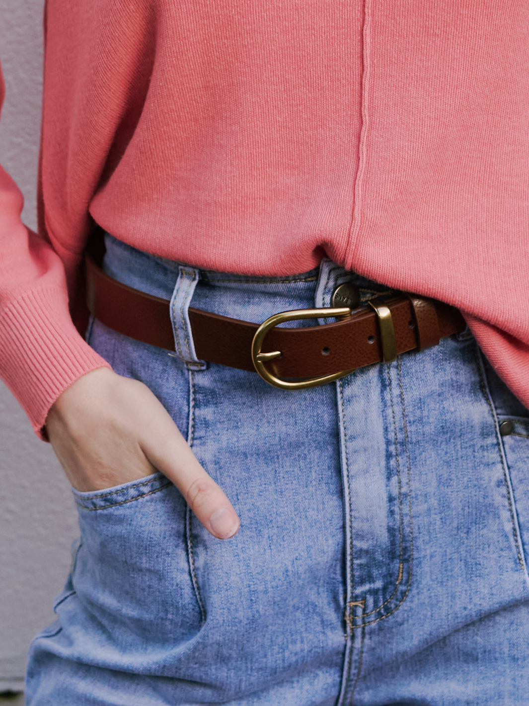 LEATHER SIERRA BELT