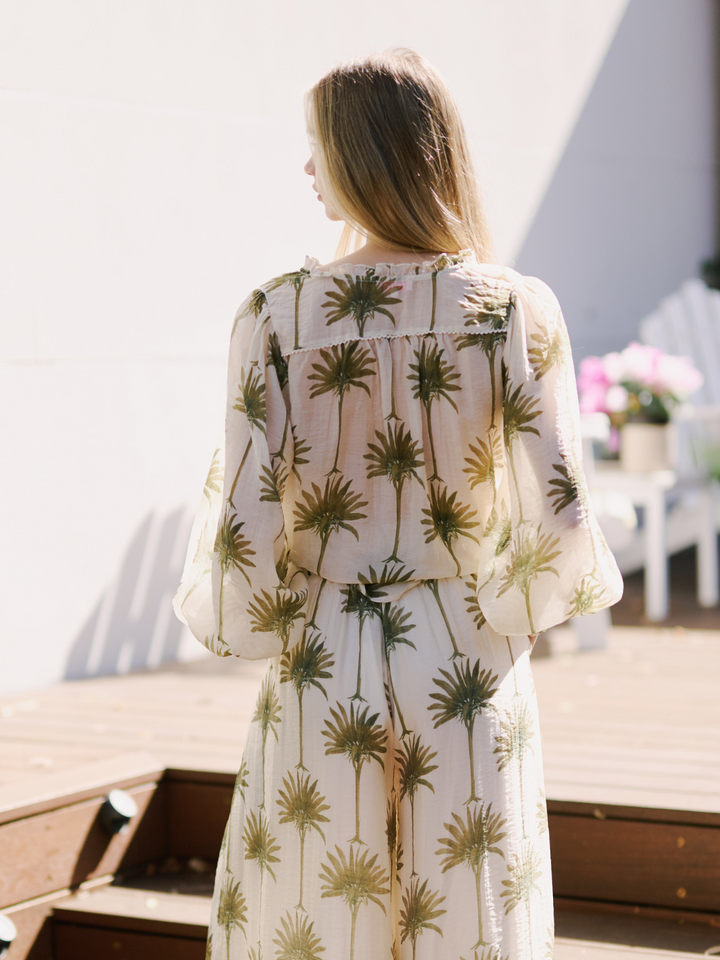CAPELLA PALM BLOUSE