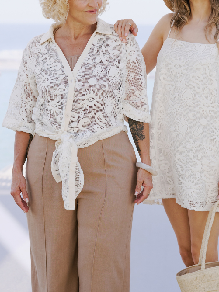 ZODIAC LACE BLOUSE