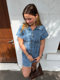 RELAXED DENIM MINI