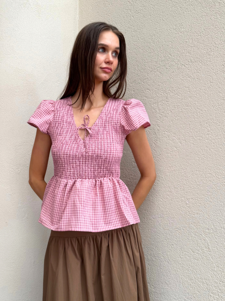 SAIDA RUFFLE TOP