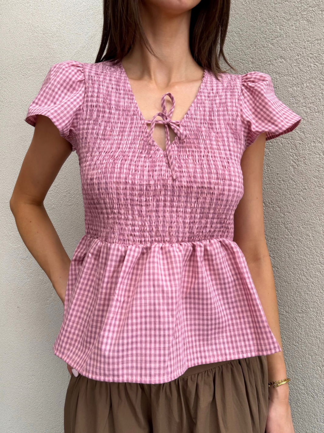 SAIDA RUFFLE TOP