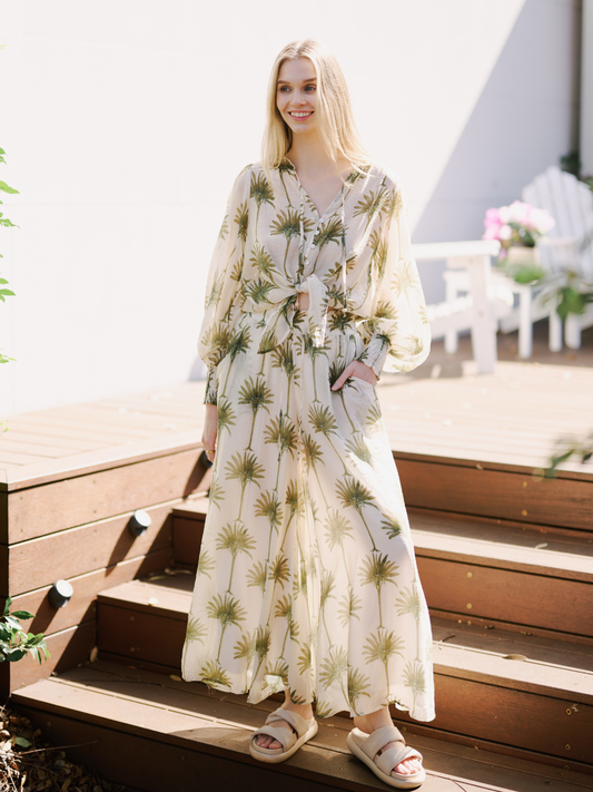 CAPELLA PALM BLOUSE
