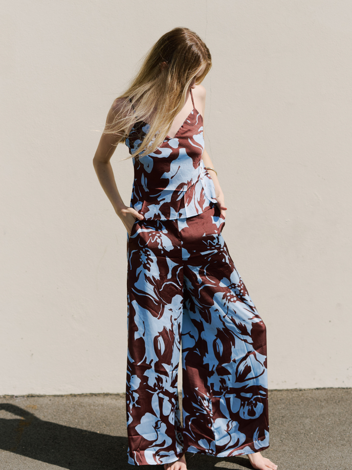 AQUINA SATEEN PANT