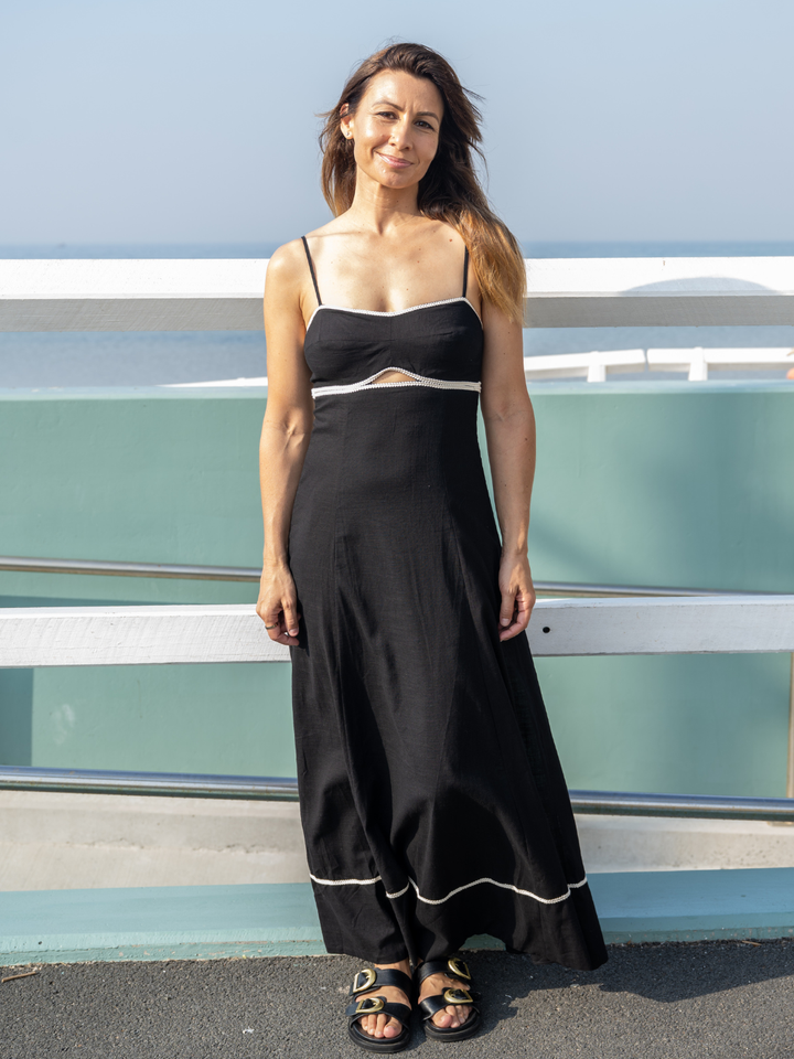 BRAID MAXI DRESS