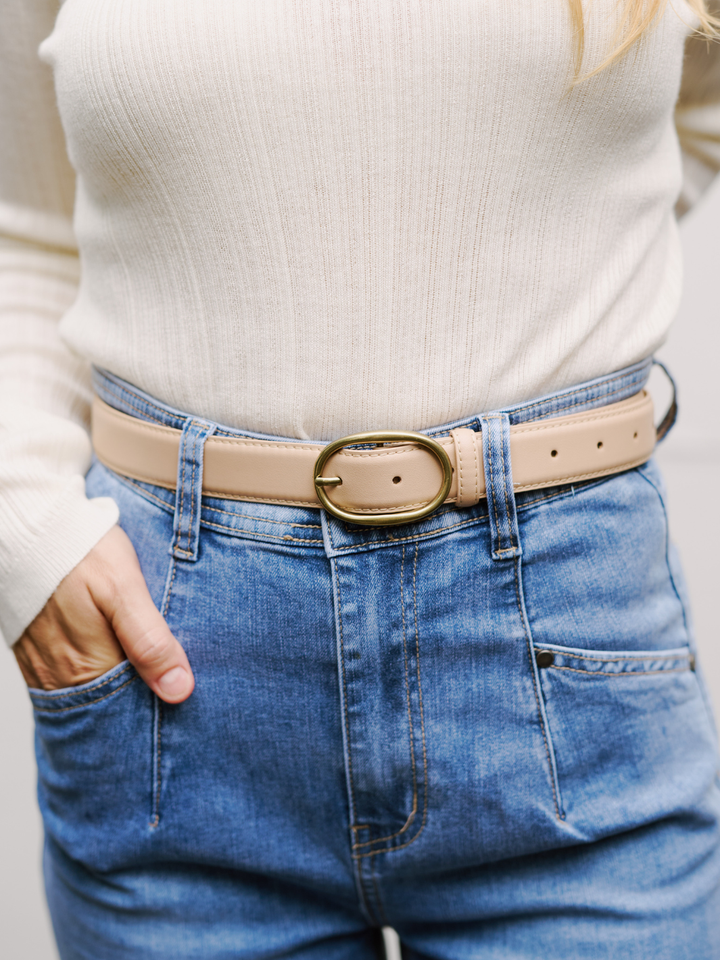 ELLE LEATHER BELT