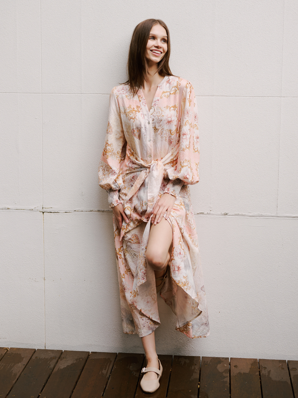 POSY L/S MAXI DRESS