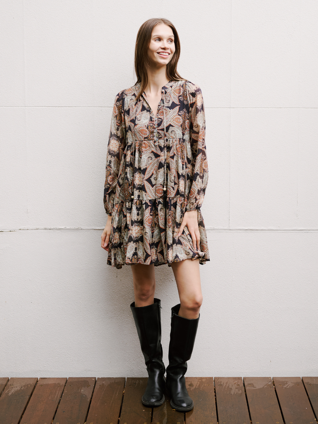 AUTUMN PAIS SMOCK