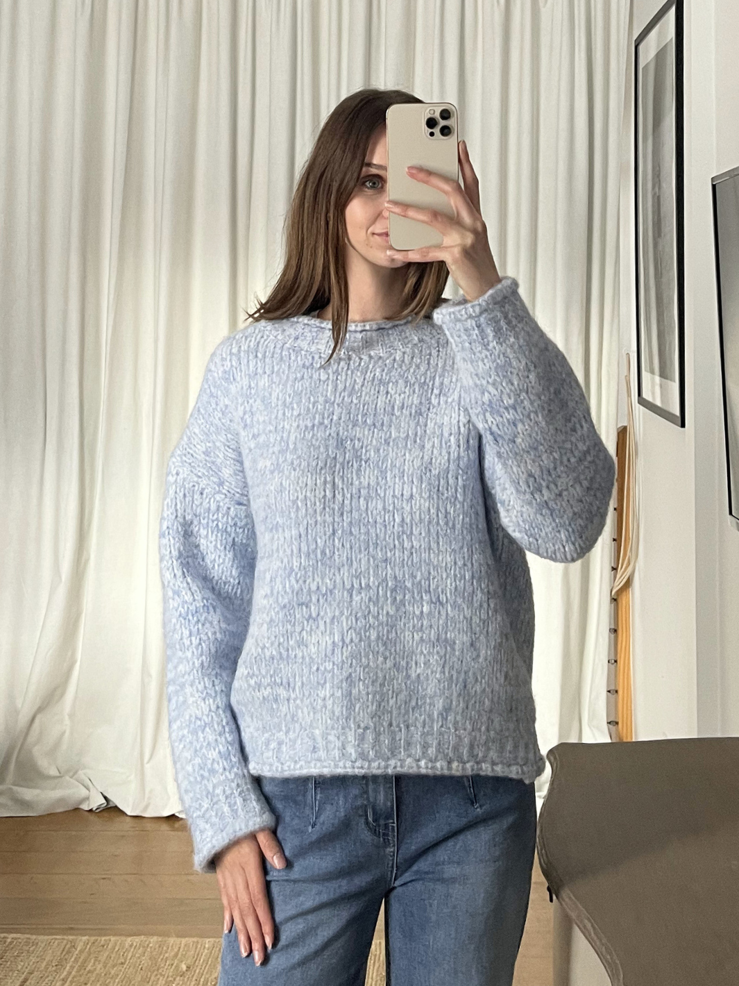 FAYE FLUFFY KNIT