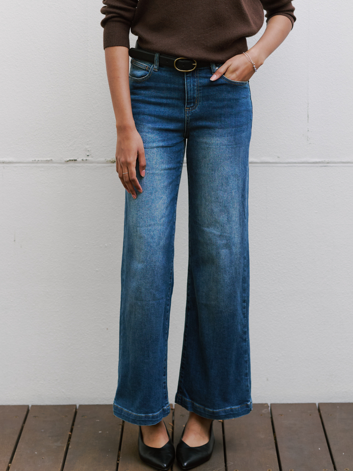 SANDAL WIDE DENIM