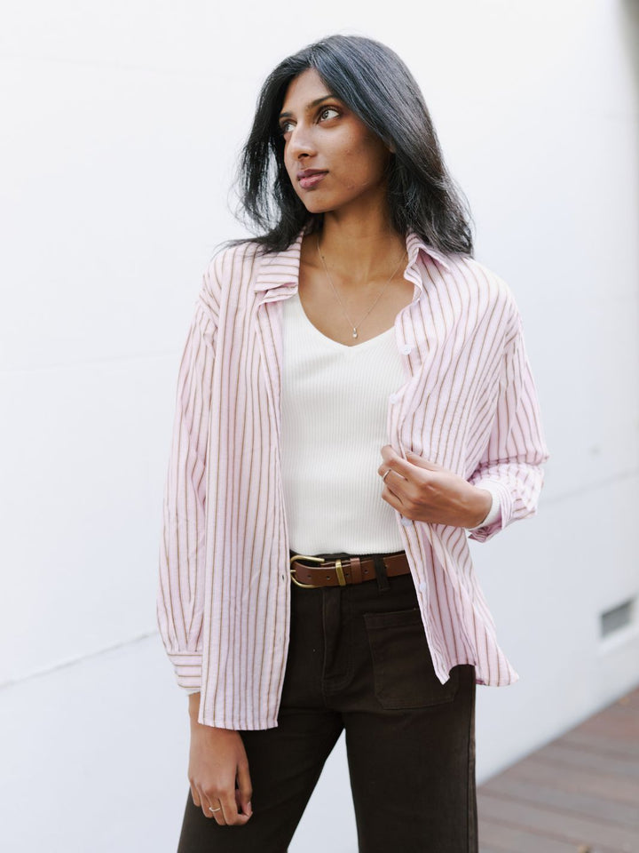 LOULA STRIPE SHIRT
