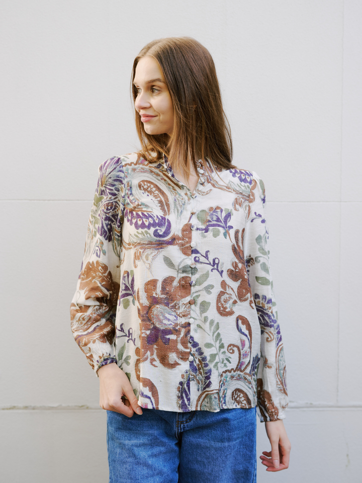 LAINEY FLORAL BLOUSE
