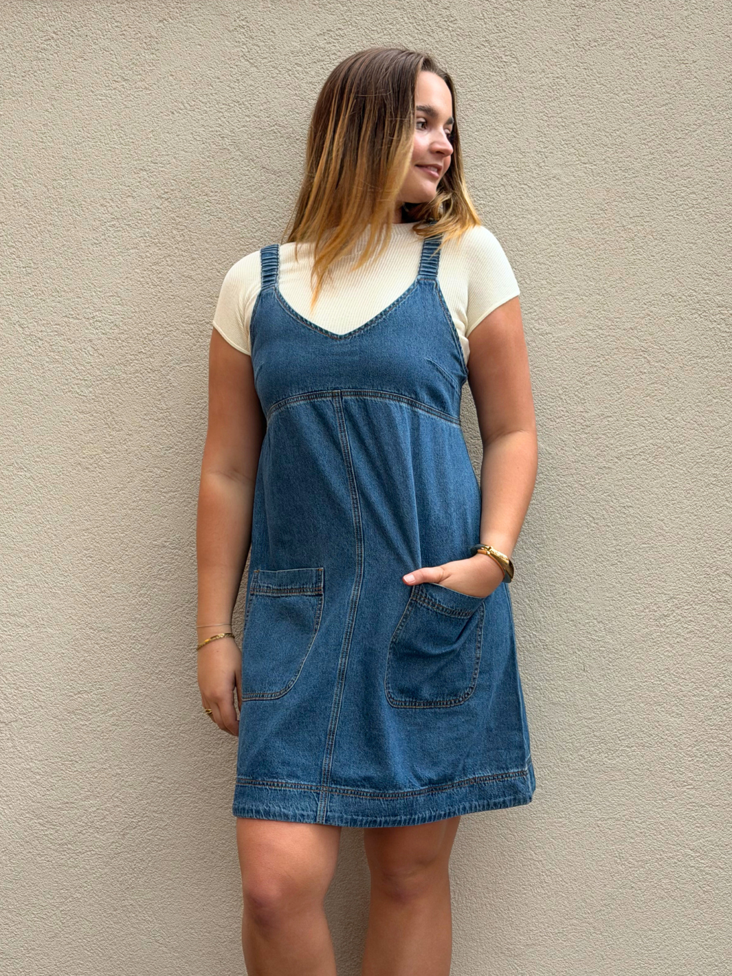 AURA DENIM STITCH MINI