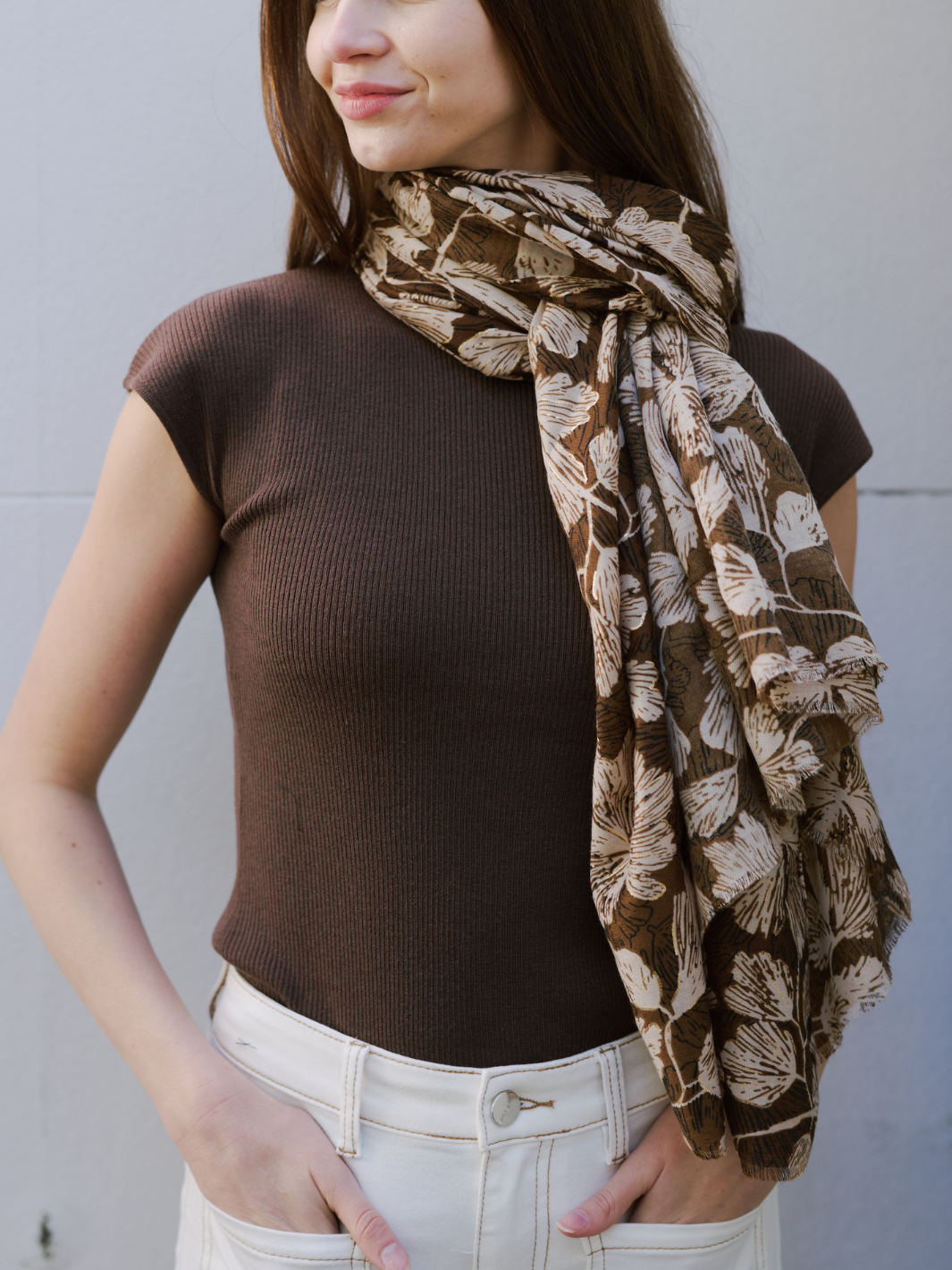 CLOVER SCARF