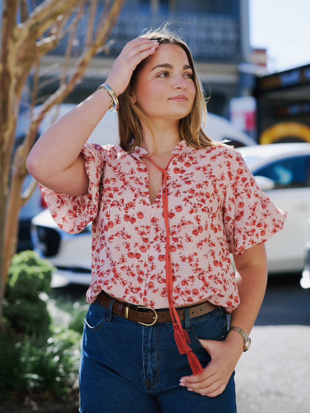 PLUM BLOSSOM TOP