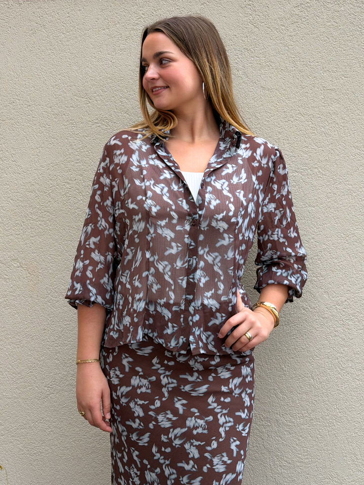 PALMA FLUTTER BLOUSE