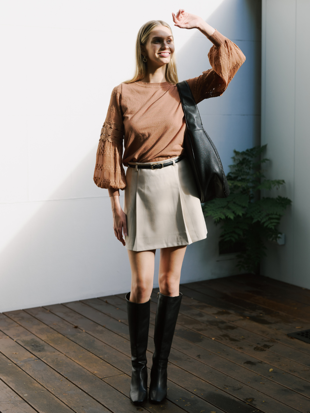ASPEN PLEAT SKIRT