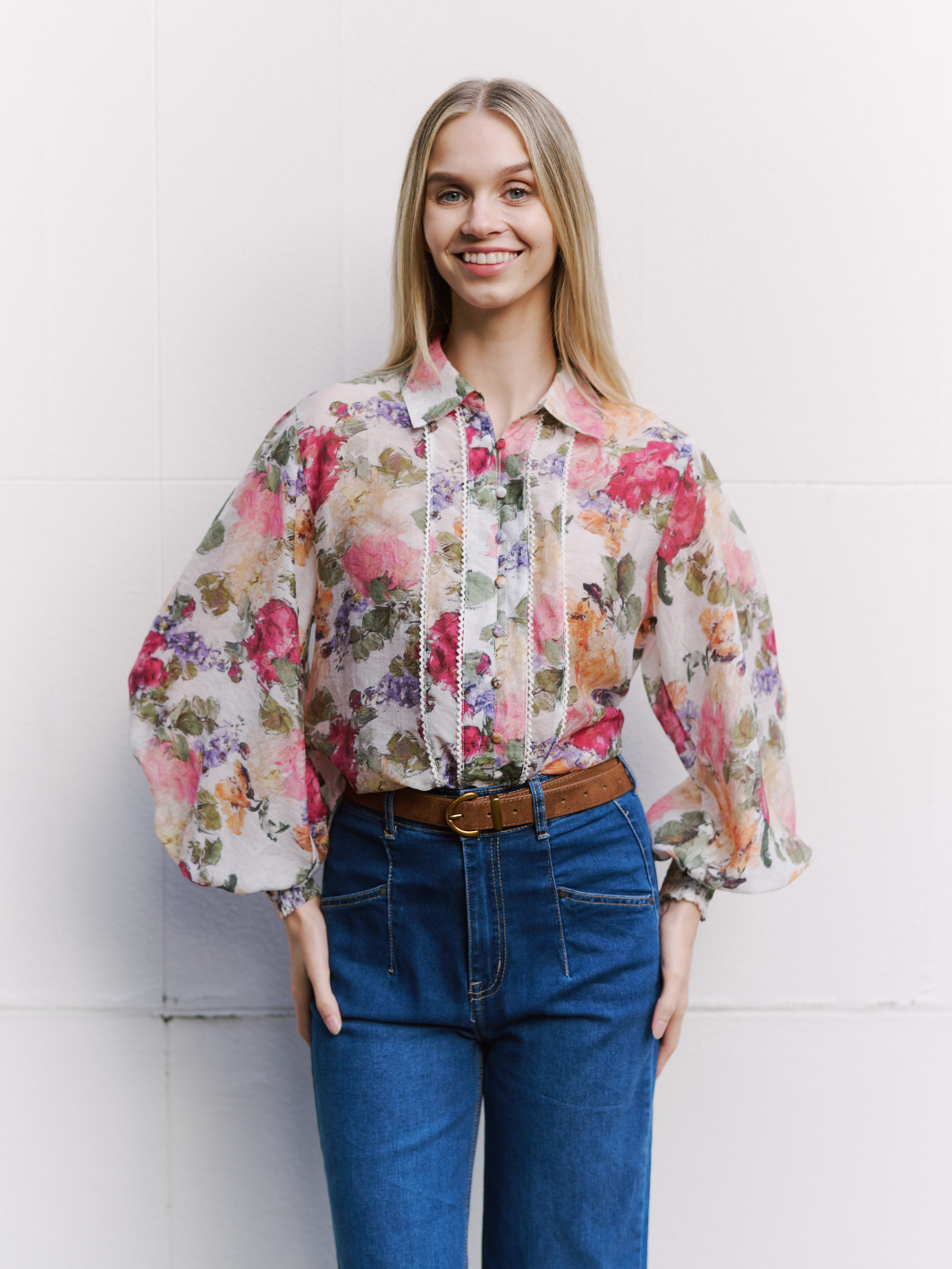 BOTANICAL BLOUSE