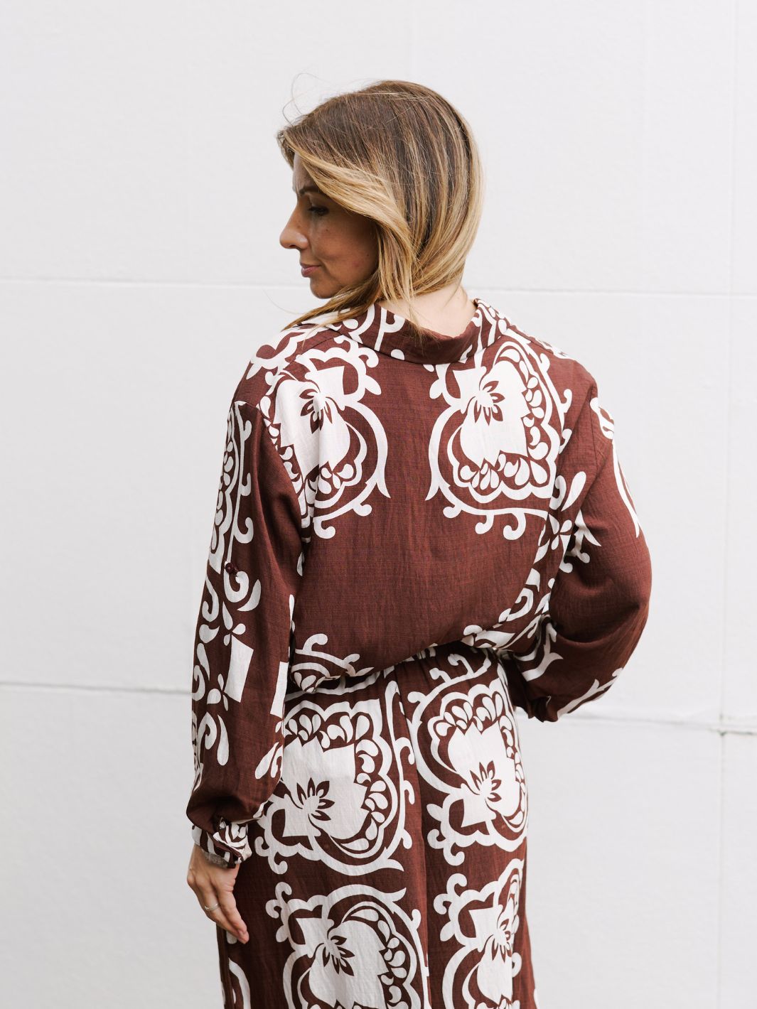 MALIA TILE BLOUSE