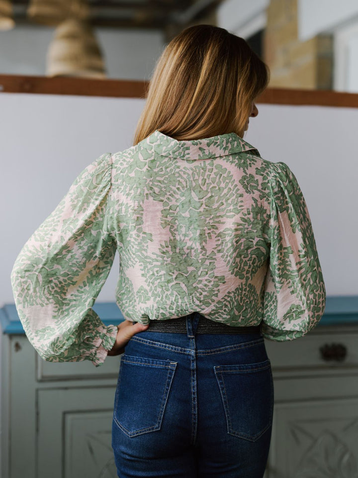 HYDRANGEA BLOUSE