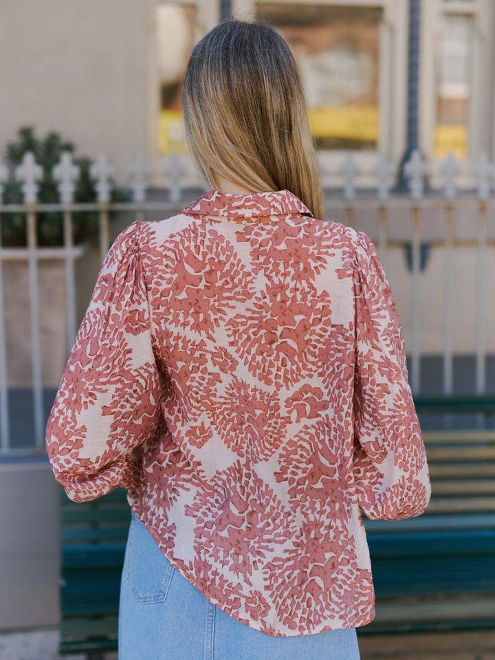 HYDRANGEA BLOUSE