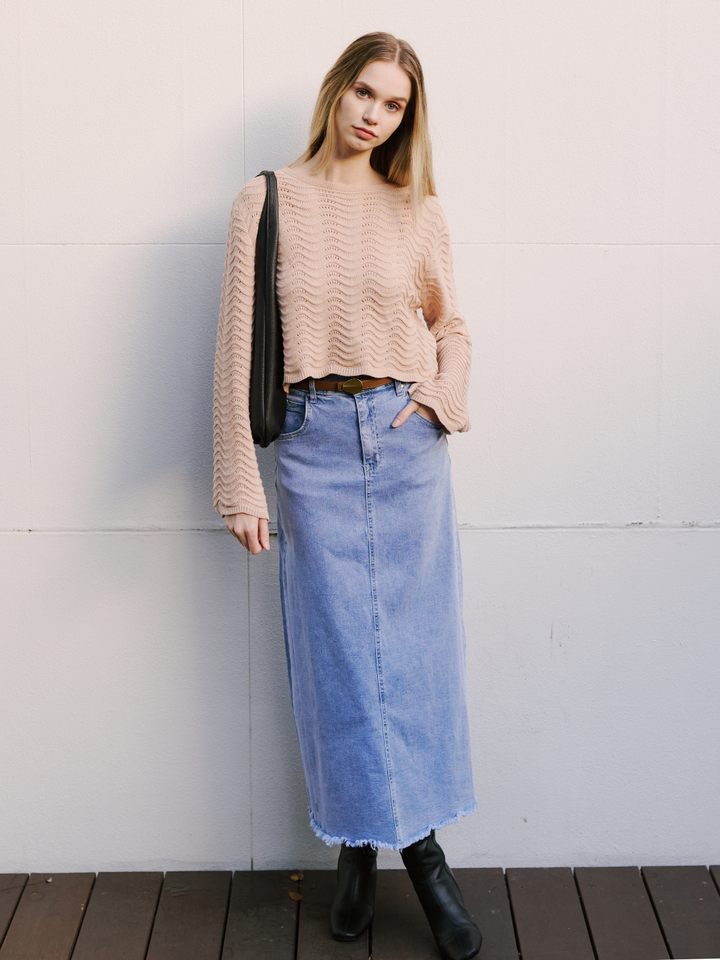 FREYA DENIM SKIRT