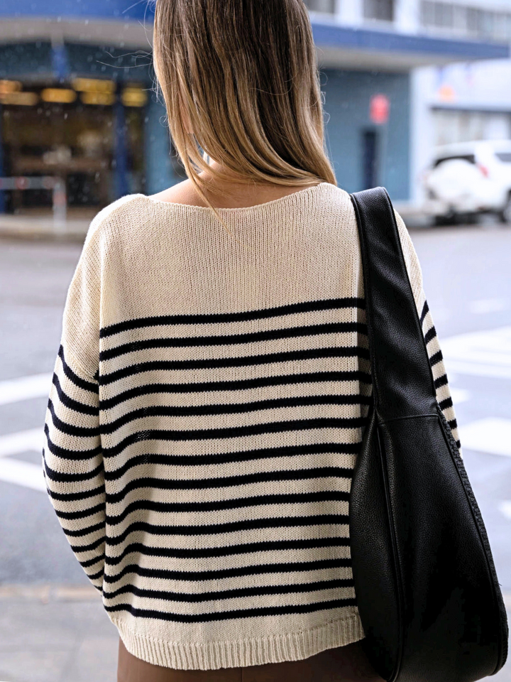 MARINE STRIPE KNIT