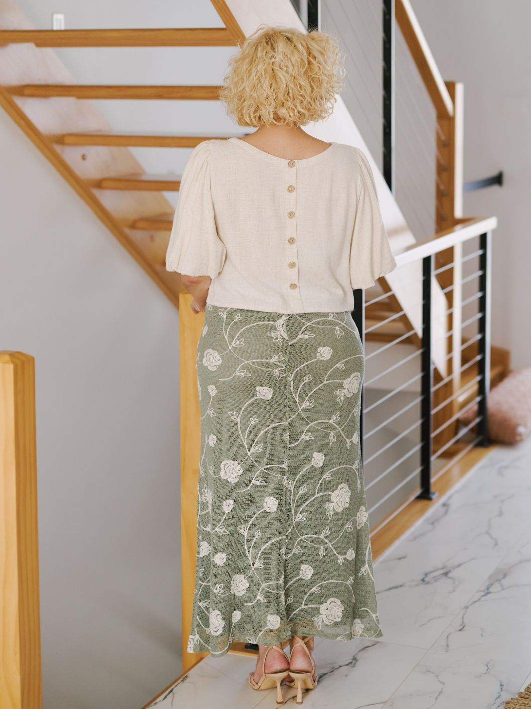 GARLAND SLIP SKIRT