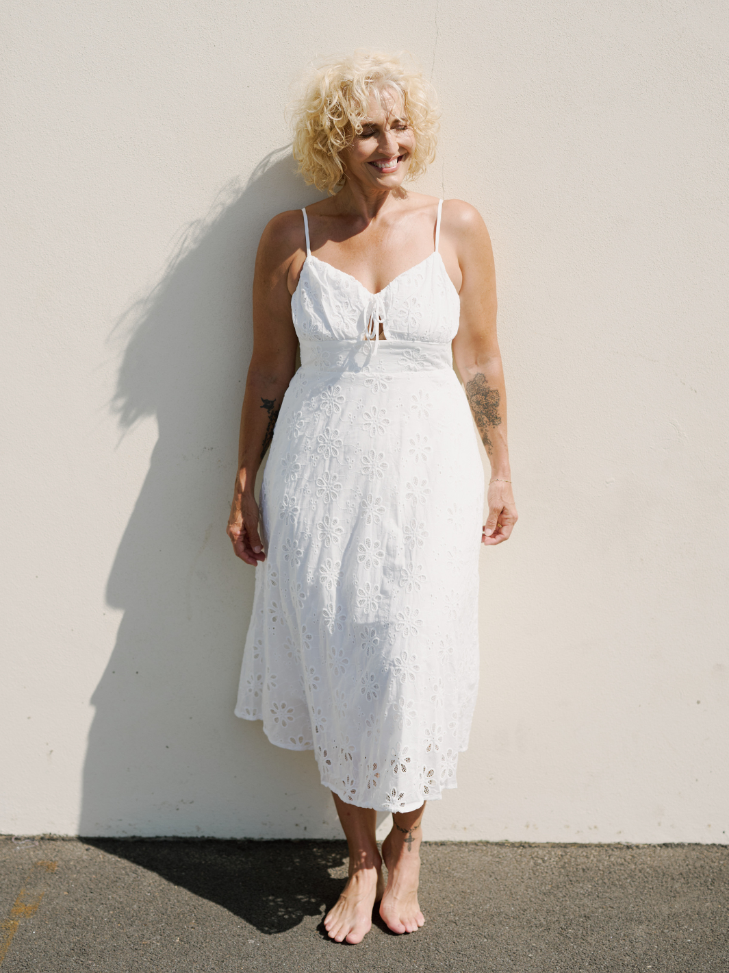 LOU LACE MIDI