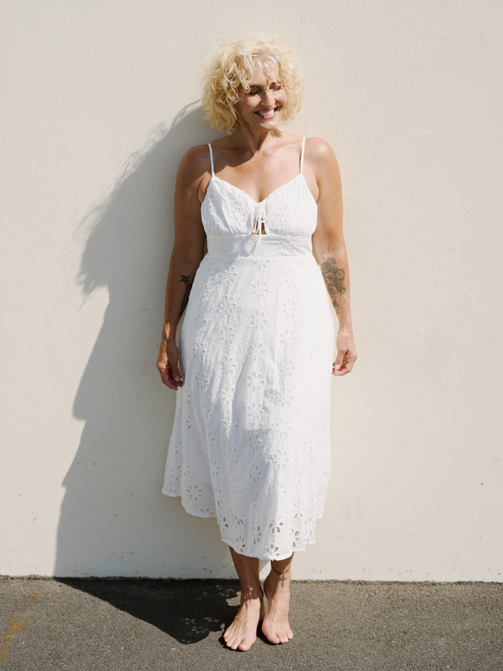 LOU LACE MIDI