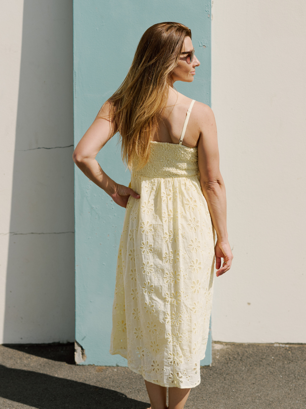LOU LACE MIDI