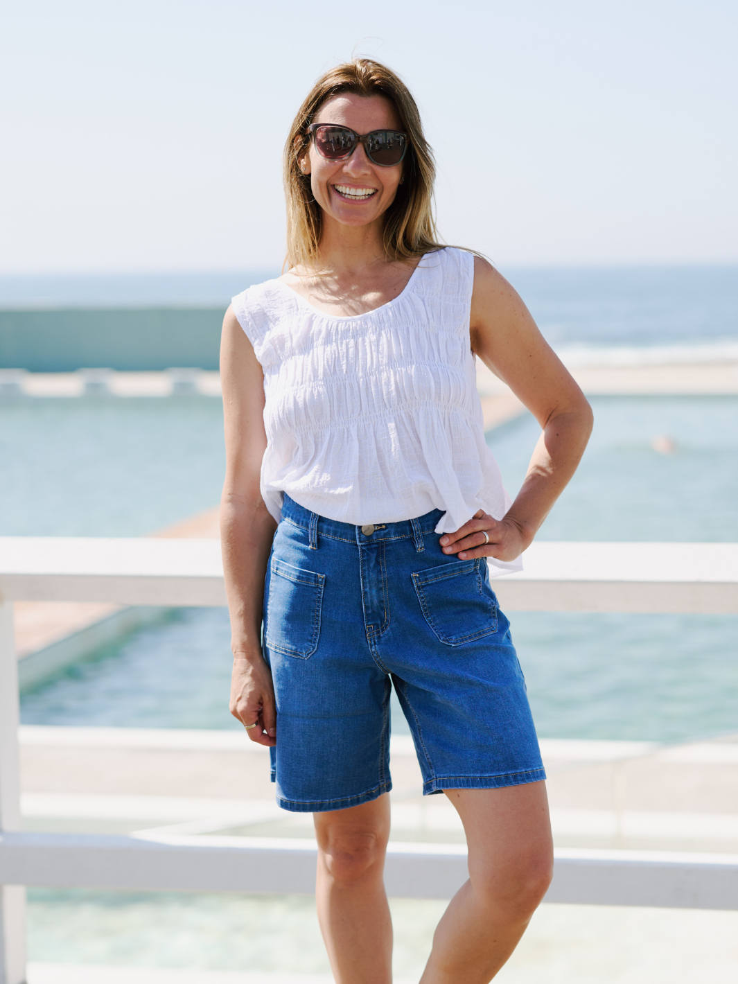 PRUE DENIM SHORT