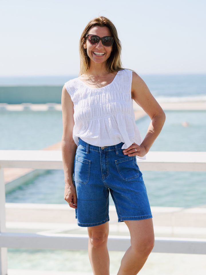 PRUE DENIM SHORT