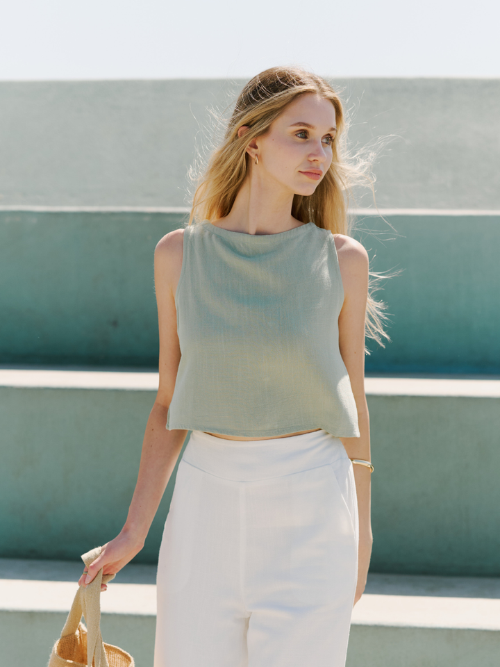 COCO LINEN TOP