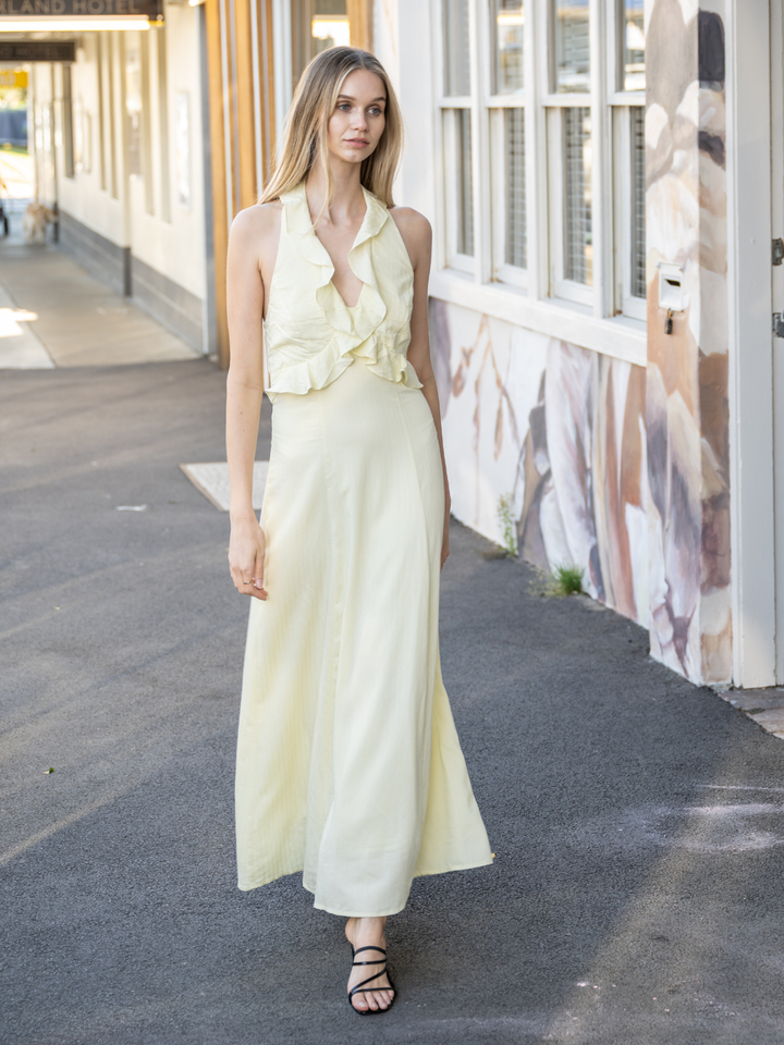 NAOMI FRILL MAXI