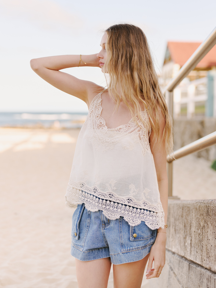 LILABETH LACE CAMI