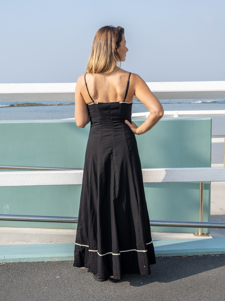 BRAID MAXI DRESS