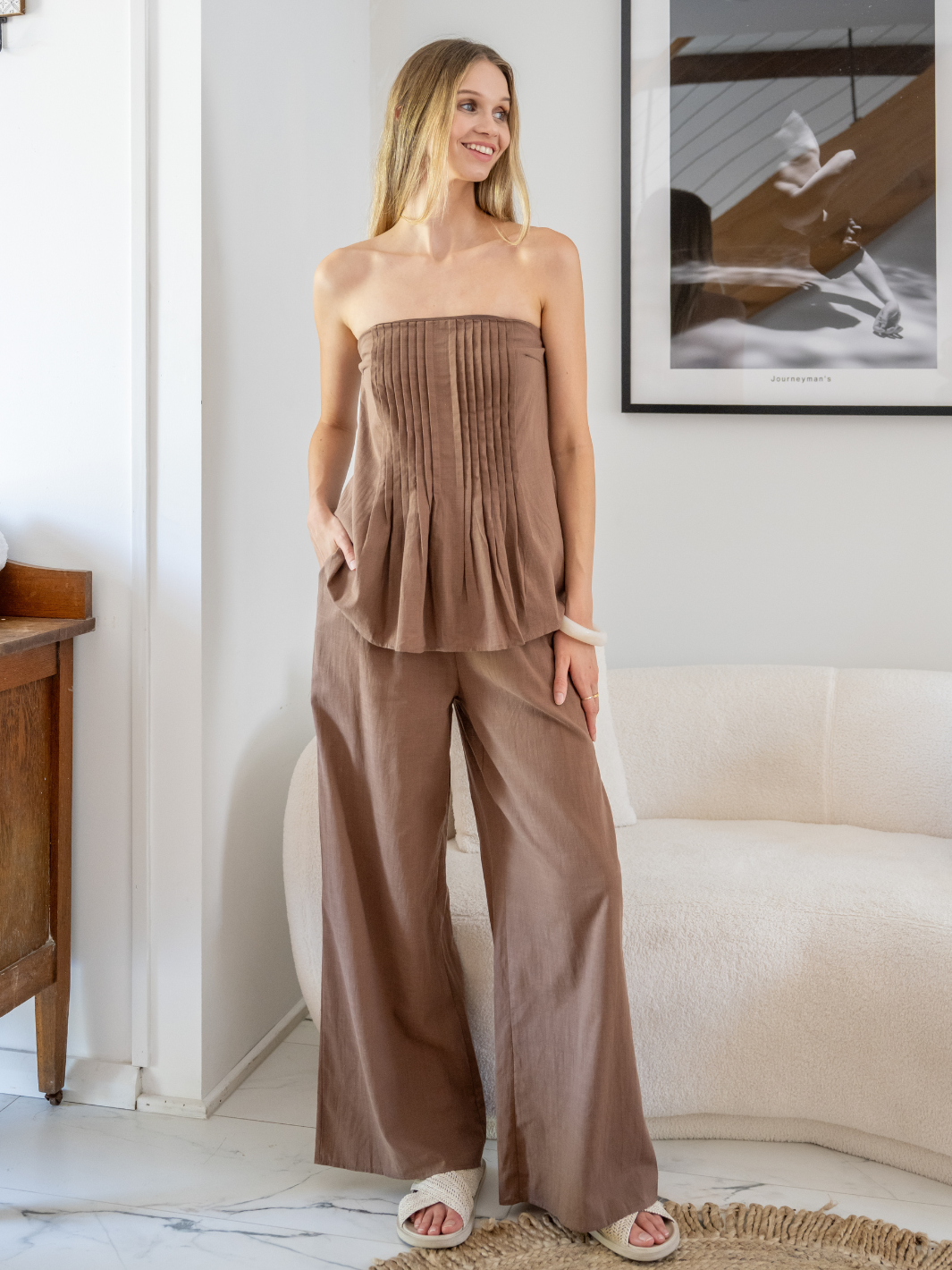 CARRIE COTTON PANT SET