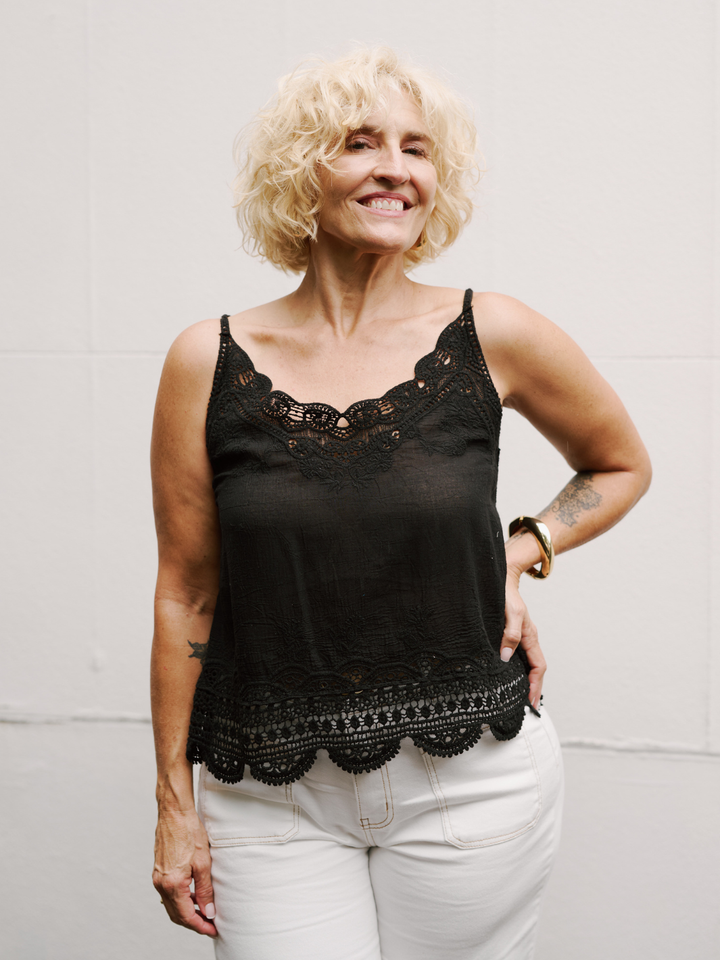 LILABETH LACE CAMI
