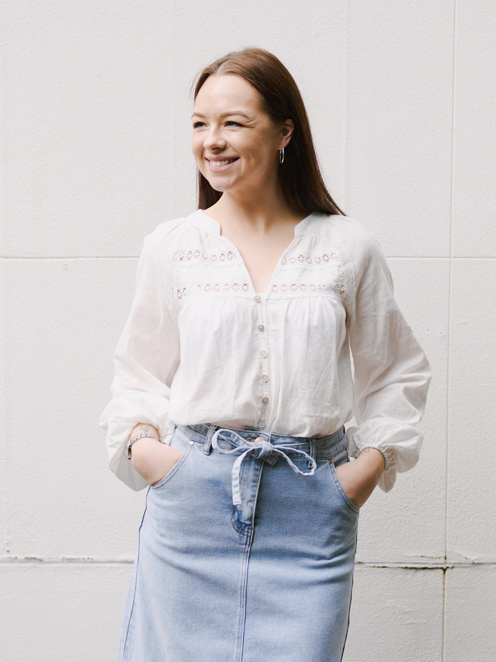MAISY LACE BLOUSE