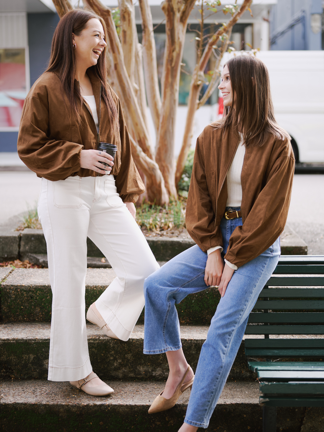 SUEDETTE ZIP BOMBER
