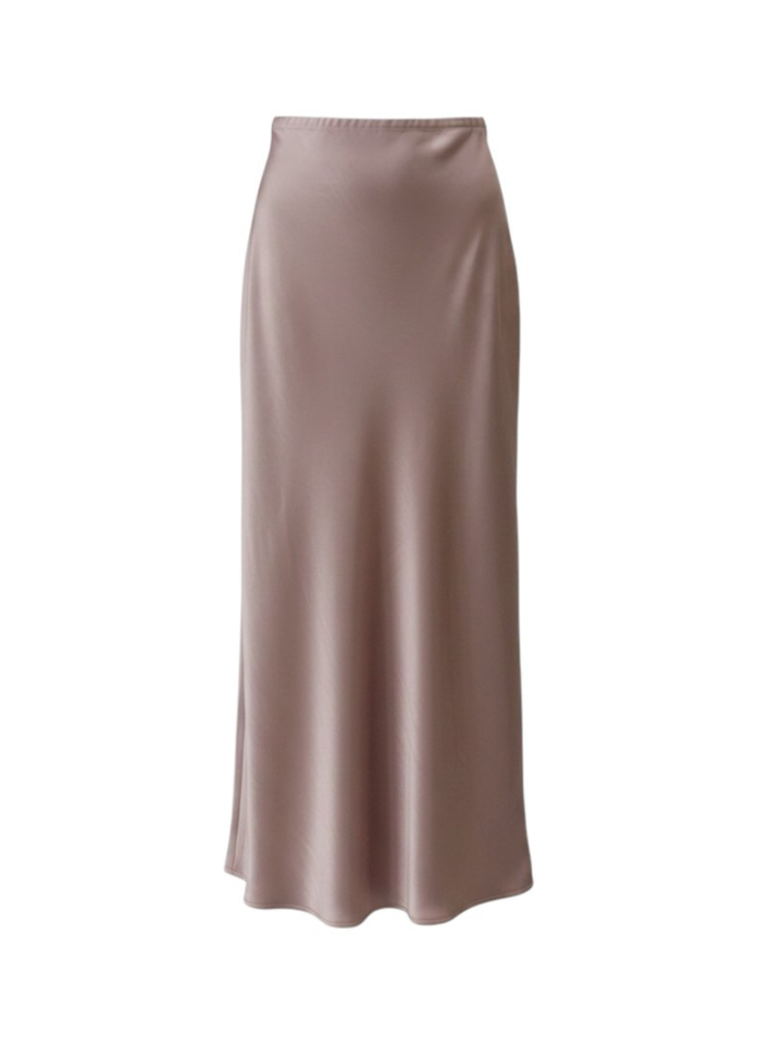 CAROLYN SATEEN SKIRT