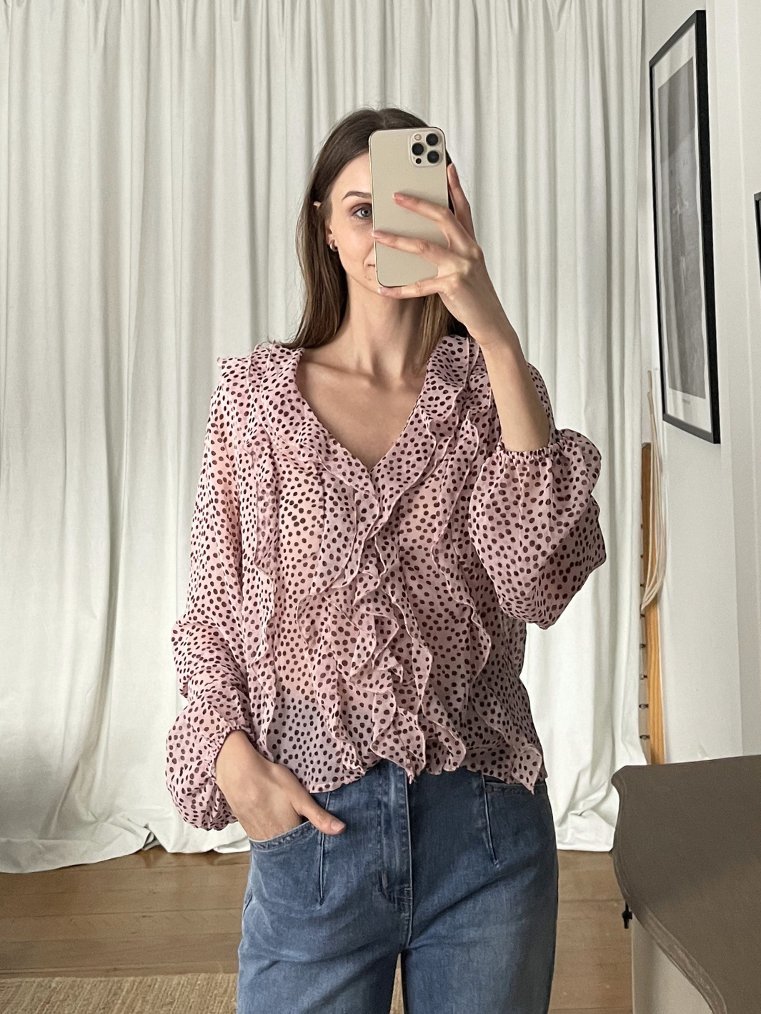HADLEY POLKA BLOUSE