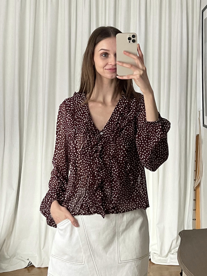 HADLEY POLKA BLOUSE