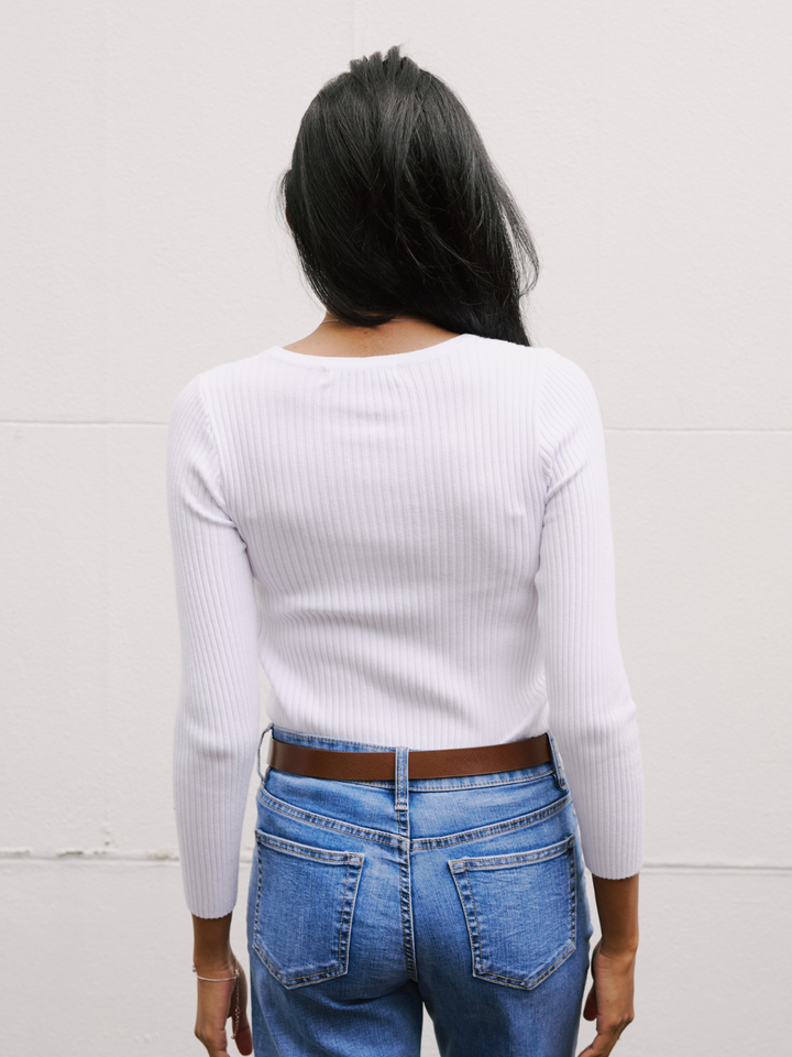 GRATITUDE ROUND NECK TOP