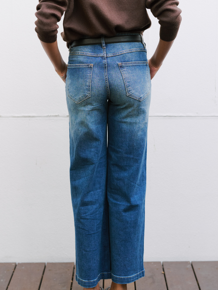 SANDAL WIDE DENIM