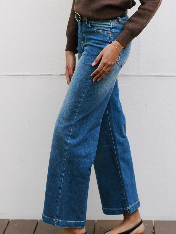 SANDAL WIDE DENIM